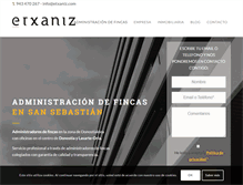 Tablet Screenshot of etxaniz.com